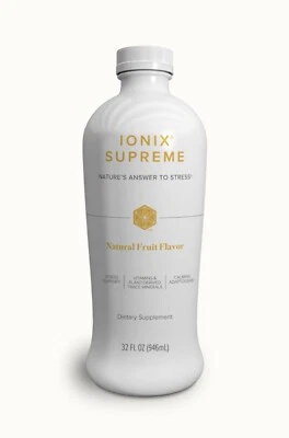 ISAGENIX Ionix Supreme 32oz Natural Fruit Flavor Exp 02/26 Free Shipping - Image 1 of 2