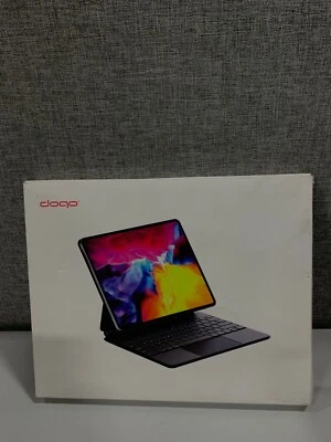 Doqo iPad Pro 12.9 Inch Case With Keyboard (White) - Image 1 of 2