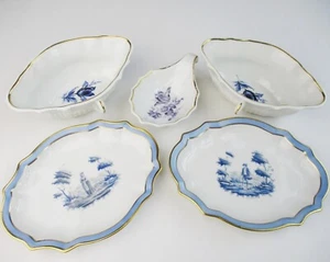 Ginori lot of small fine porcelain dishes and trays - Picture 1 of 6