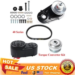 40 Series Torque Converter Kit For Go Cart Golf Cart Predator Dune 420CC 9-16HP - Picture 1 of 24