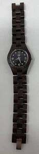 Women WeWood Born In Florence Dark Brown Watch - 100% Natural Wood - Picture 1 of 9