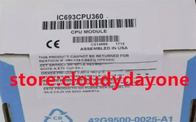 New GE Fanuc IC693CPU360 Fanuc CPU Module IC693CPU360 - Image 1 of 2