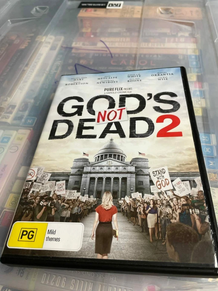 GOD'S NOT DEAD 2  very good condition dvd region 4 t70 - Image 1 of 1