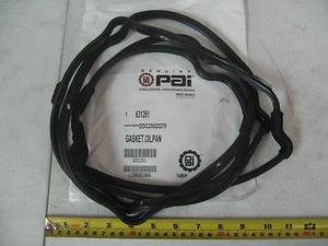 Black Oil Pan Gasket for Detroit Series 60. PAI # 631261 Ref.# 23522279 23539104 - Picture 1 of 12