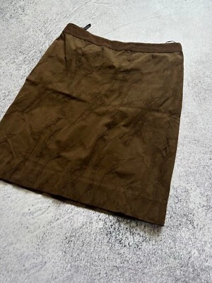 Falda Plein Sud Vintage Años 90 Marrón Talla IT42/US10 Rara Foto 1 de 4