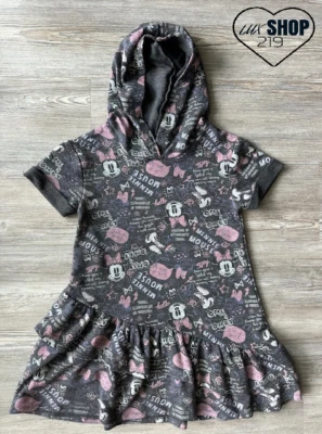 Vestido Hoddie Disney Minnie Mouse Niña Gris Oscuro Talla 4T Foto 1 de 3