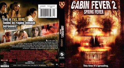 CABIN FEVER 2 SPRING FEVER / NEW MOD CUSTOM BLURAY - Image 1 of 2