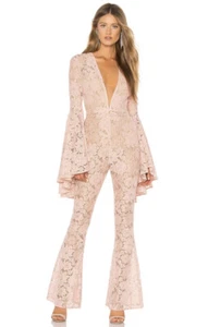 Mono de belleza Michael Costello × REVOLVE en rubor de encaje floral talla mediana - Imagen 1 de 5
