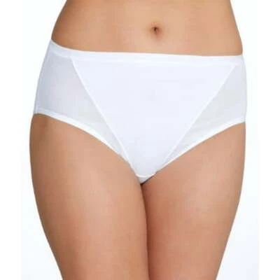 Vanity Fair Sport Hi-Cut Panty 13198 White Sz.6/M - Image 1 of 4