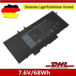 NEU Latitude 5400 5500 Akku für Battery 7.6V 68Wh 8500mAh 4GVMP C5GV2 X77XY - Bild 1 von 2