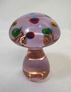 Vintage 1960er Murano Kunst Glas Pilz mit Murrinen ITALIEN Antonio Da Ros Cenedese - Bild 1 von 17