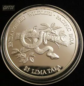 TOKELAU, 5 TALA 2003, PACIFIC BOA, PLATA, PRUEBA. - Imagen 1 de 2
