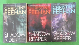 LOT #1-3 PB SHADOW RIDERS SERIES BY CHRISTINE FEEHAN: SHADOW RIDER/REAPER/KEEPER - Picture 1 of 4