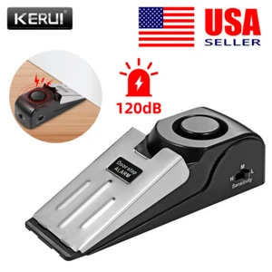 KERUI Security Door Stop Alarm 120DB Hotel Home Wireless Security Safety Tools - Picture 1 of 12