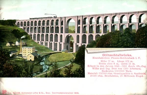 AK* Göltzschtalbrücke - Eisenbahnlinie Plauen-Reichenbach i.V. (AB)20870 - Bild 1 von 2