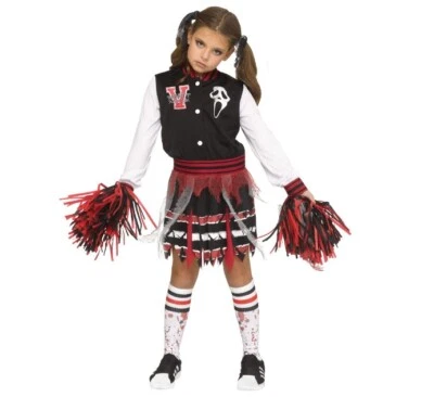 Scream for the Team! - Ghostface - Cheerleader - Costume - Girls - 4 Sizes - Image 1 of 3