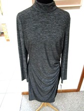 chaps surplice midi dress