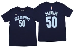 Adidas NBA Youth Memphis Grizzlies Zach Randolph #50 Game Time Tee, Navy - Picture 1 of 5