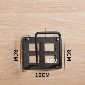 Wall Mounted Router Holder WiFi Storage Bracket Easy To Install Non Drilling - Afbeelding 1 van 16