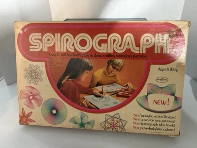 Vintage Kenner 1972 Spirograph Game Complete Set. Complete set including extras. - Image 1 of 4