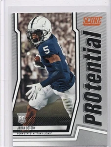 2022 Panini Score Protentional Football Jahan Dotson (Orange) No. P-JD - Picture 1 of 2
