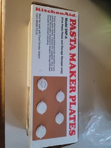 Kitchenaid Noodle Attachment Plates For Food Grinder - Picture 1 of 1