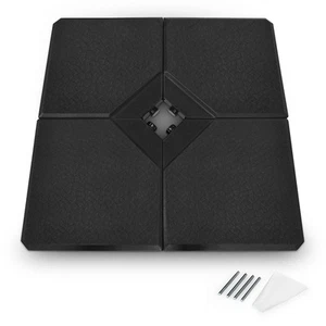 4 PCS Patio Cantilever Offset Umbrella Base Weight Stand Water/Sand 238lbs - Picture 1 of 8