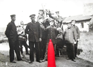 Foto PK Flieger Flugzeug Wrack Armee Flugpark im Osten INTERESSANT - Bild 1 von 2