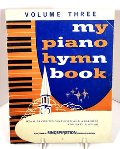 Libro de himnos My Piano Vol. Tres favoritos simplificados para tocar fácilmente ~21 himnos - Imagen 1 de 7
