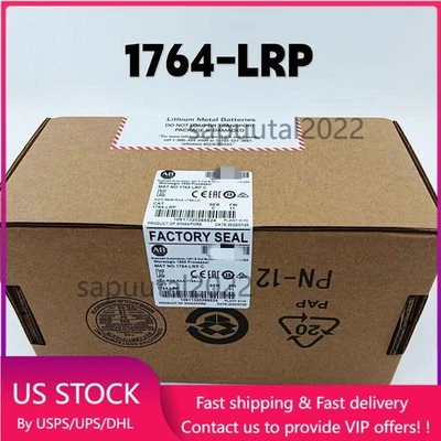 New Factory Sealed AB 1764-LRP SER C MicroLogix 1500 Processor Module 1764LRP - Image 1 of 3