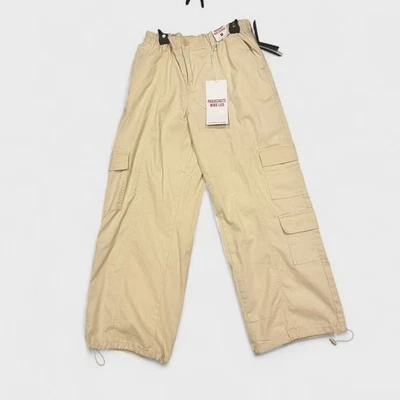 Celebrity Pink STONE Women's Relaxed-Fit Wide-Leg Cargo Pants, US M - Image 1 of 4