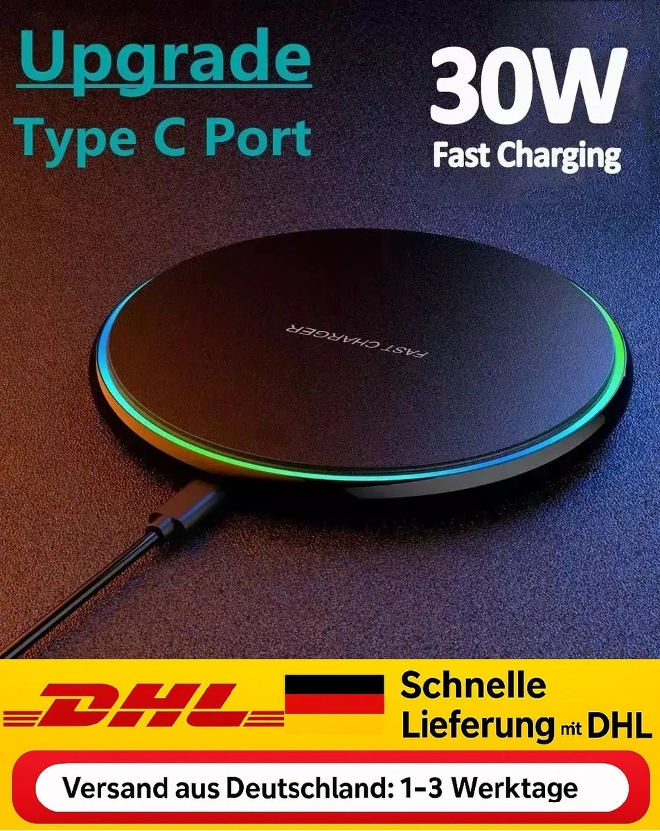 35W Kabelloses Induktions-Ladegerät – Kompatibel Mit IPhone 12–16 & Samsung S21–S24 | Schnelles Laden Durch Hüllen Bis 6 Mm, Mit Multischutz & LED-Anzeige
