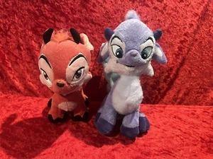 Neopets Ixi Plush Set Of 2, Faerie And Red - Picture 1 of 5