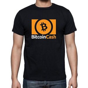 Bitcoin Cash BCH Cryptocurrency logo t-shirt Crypto Hodl S-XXL