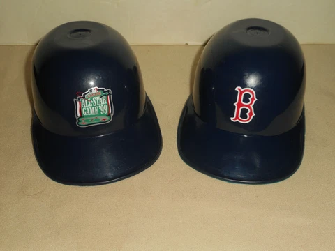 Boston Red Sox Vintage Mini Batting Helmets 1999 Fenway Park All Star Game (2) Cover
