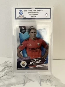 Darwin Nunez Rookie Card. Topps Rising Star. Graded MGC 9. Liverpool / Uruguay - Picture 1 of 4