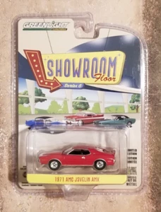 Greenlight 1971 AMC Javelin AMX 1:64 Diecast Car Showroom Floor 68060-B - Picture 1 of 5