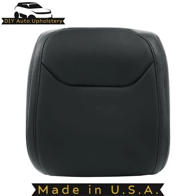 For 1999-2003 Acura TL Driver Top Leather Replacement Seat Cover Black - Image 1 of 4