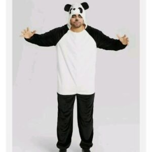 Hyde & Eek - Mens & Womens Plush Panda Bear Jumpsuit/Costume , size : X-Large 