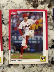 2019 TOPPS ON-DEMAND ROOKIE REVIEW CARD ANGELS GRIFFIN CANNING #24 - Picture 1 of 1