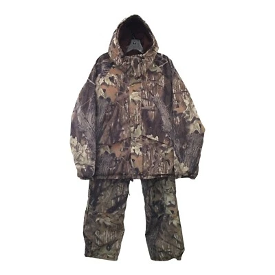 Cabela’s Men’s Dry Plus Jacket & Pants Thinsulate Mossy Oak Breakup Camo Hunt M - Image 1 of 4