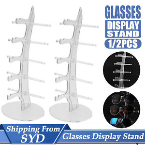 Display Rack Plastic Sunglasses Holder Stand Glasses Stand Shelf Show Eyeglasses
