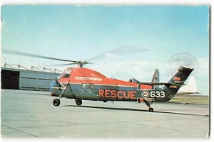 R.C.A.F. Search and Rescue Helicopter VTG Postcard SK1. - Picture 1 of 2