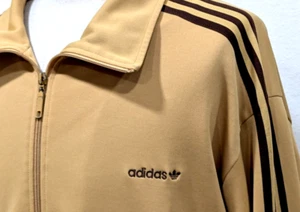 Chaqueta De Colección ADIDAS Para Hombre Beckenbauer 2005 Marrón Cremallera Talla 3XL DEFECTUOSA * - Imagen 1 de 10