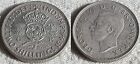 1944 Au King George Vi Silver Florin Coin