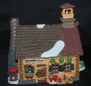 NIB Dept 56 Sleepy Hollow School New England Village Lighted House - Picture 1 of 10