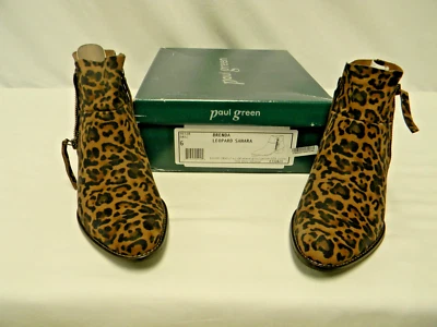 Paul Verde Leopardo Estampado Marrón Mujer Talla 5.5 Foto 1 de 4