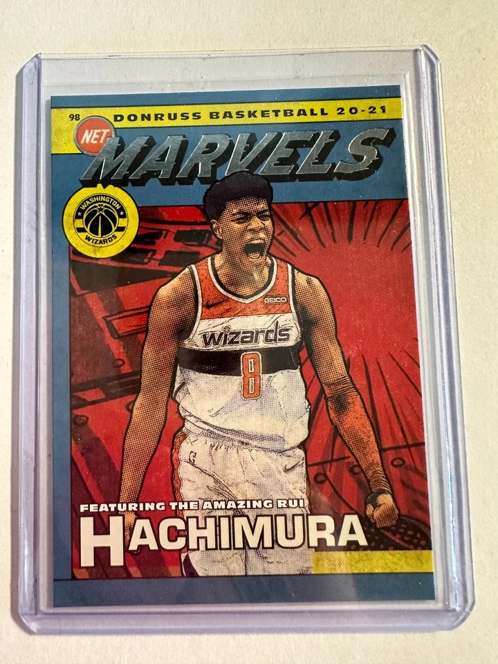 K129,690 - 2020-21 Donruss Net Marvels #8 Rui Hachimura - Image 1 of 1