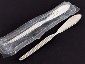 WMF WMF88 2 Flat Handle Butter Knives 7" MCM German Silverplate Flatware - Picture 1 of 5