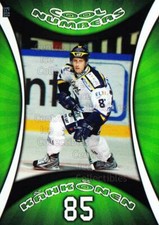 2008-09 Finnish Cardset Cool Numbers Green #17 Toni Kahkonen